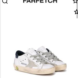 Baby golden goose sneakers size 4
